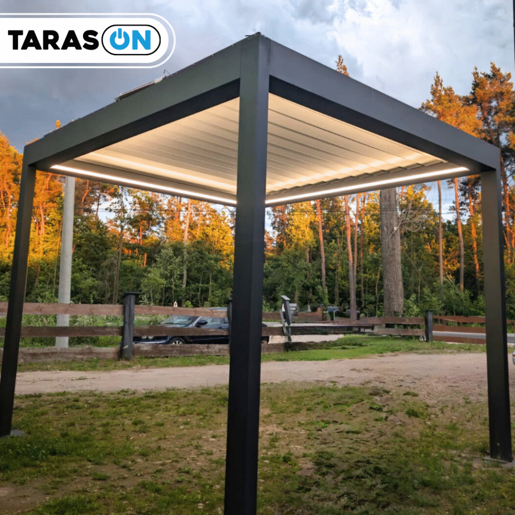 Pergola aluminiowa Zielonka