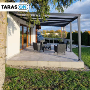 Zadaszenie aluminiowe Dźwierszno Małe 400 x 606 cm