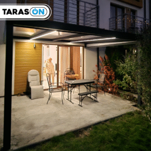 Zadaszenie tarasu Nowe Babice 360 x 406 cm