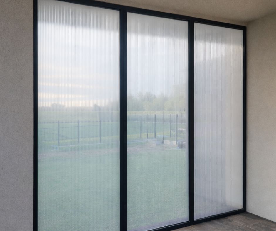 Stała zabudowa tarasu z poliwęglanu 10 mm