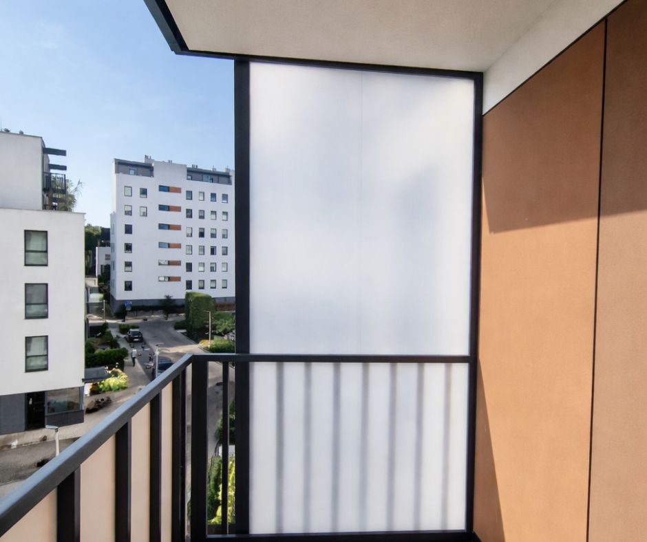 Stała zabudowa tarasu z poliwęglanu 10 mm