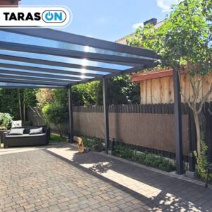 Zadaszenie aluminiowe Kobyłka 400 x 606 cm